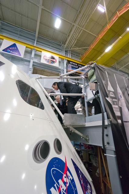 NASA image: Senator Cruz Visits Orion