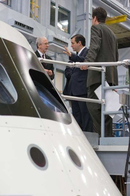 NASA image: Senator Cruz Visits Orion