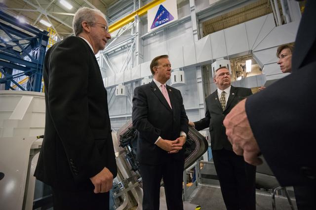NASA image: Texas Congressmen visit Orion