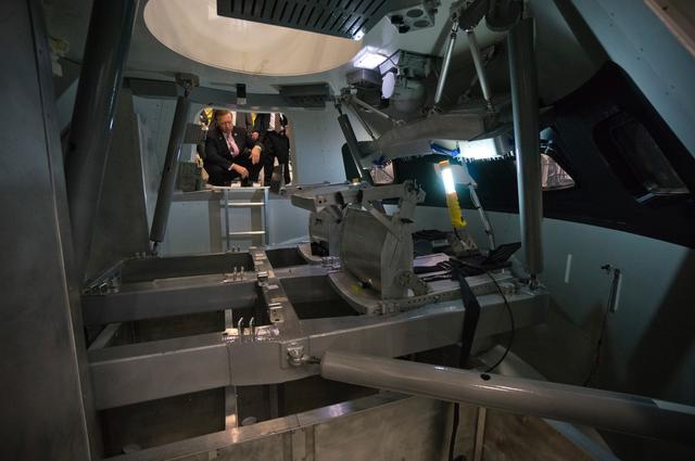 NASA image: Texas Congressmen visit Orion