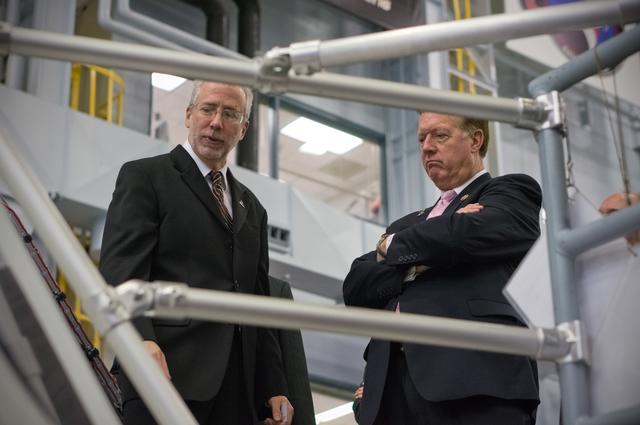 NASA image: Texas Congressmen visit Orion