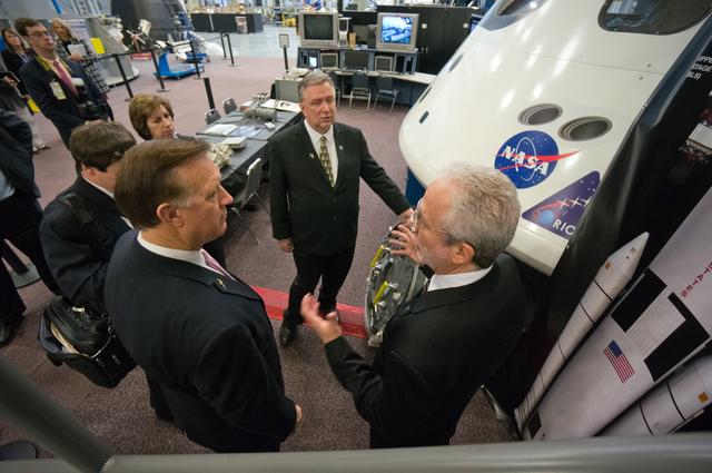 NASA image: Texas Congressmen visit Orion