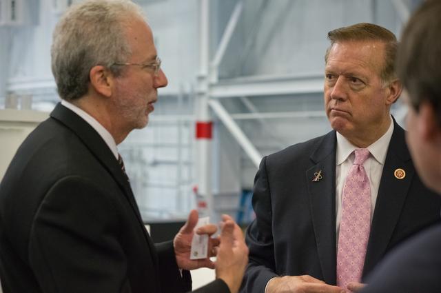 NASA image: Texas Congressmen visit Orion
