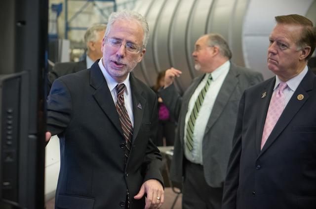 NASA image: Texas Congressmen visit Orion