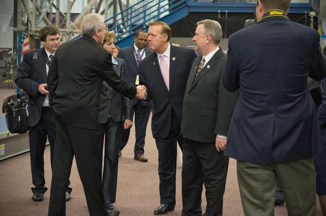 NASA image: Texas Congressmen visit Orion