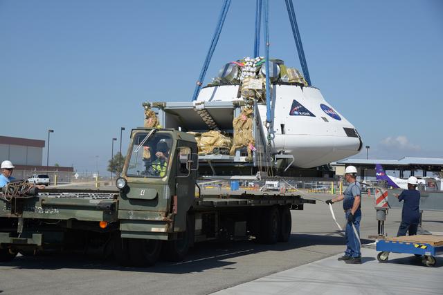 NASA image: Orion Parachute Test Vehicle