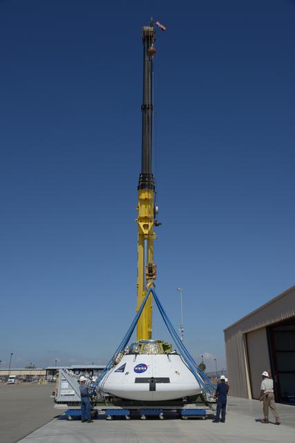 NASA image: Orion Parachute Test Vehicle