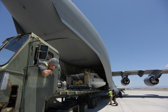 NASA image: Orion Parachute Test Vehicle