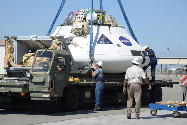 NASA image: Orion Parachute Test Vehicle