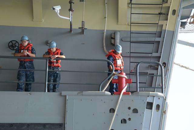 NASA image: Orion stationary recovery test at Norfolk Naval Base in Virginia
