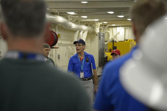NASA image: Orion stationary recovery test at Norfolk Naval Base in Virginia