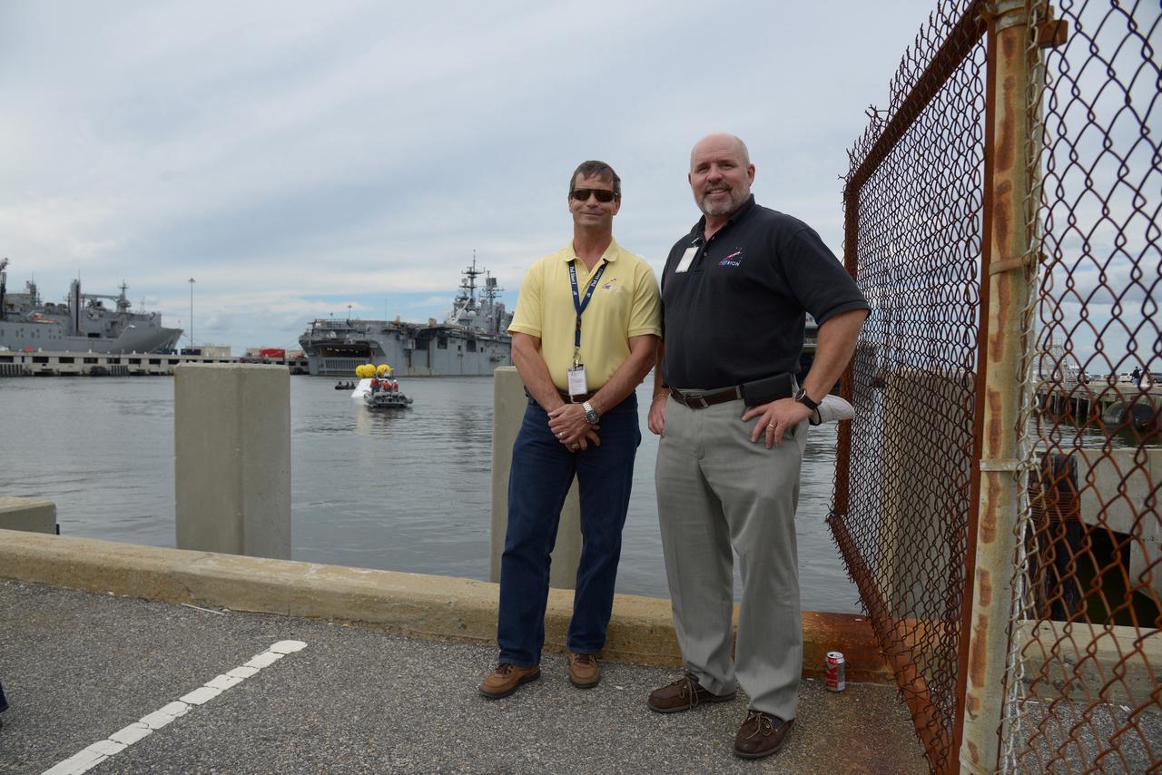 Media and NASA Social participants view Orion recovery operations and tour the USS Arlington at the Norfolk Naval base in Virginia on Aug. 15, 2013. Part of Batch image transfer from Flickr.