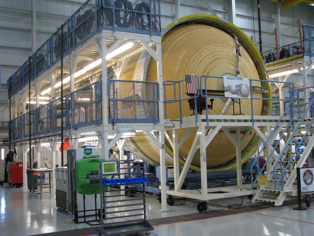 NASA image: Delta IV Heavy Assembly