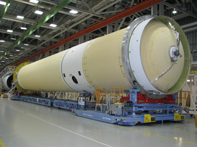 NASA image: Delta IV Heavy Assembly