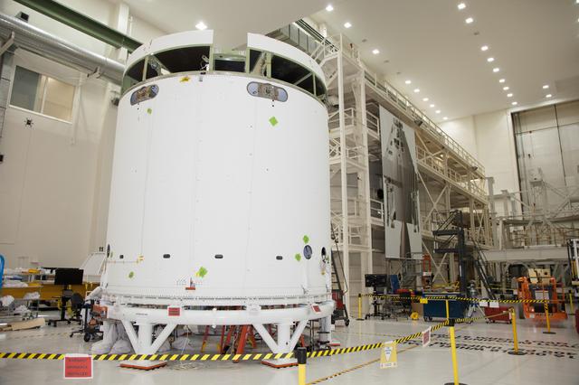 NASA image: EFT-1 Service Module