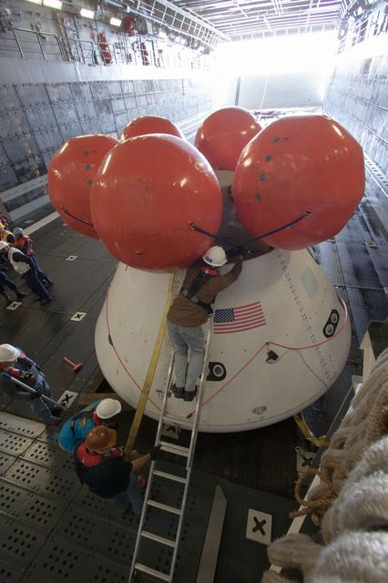 NASA image: Underway Recovery Test