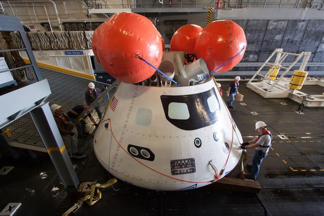 NASA image: Underway Recovery Test