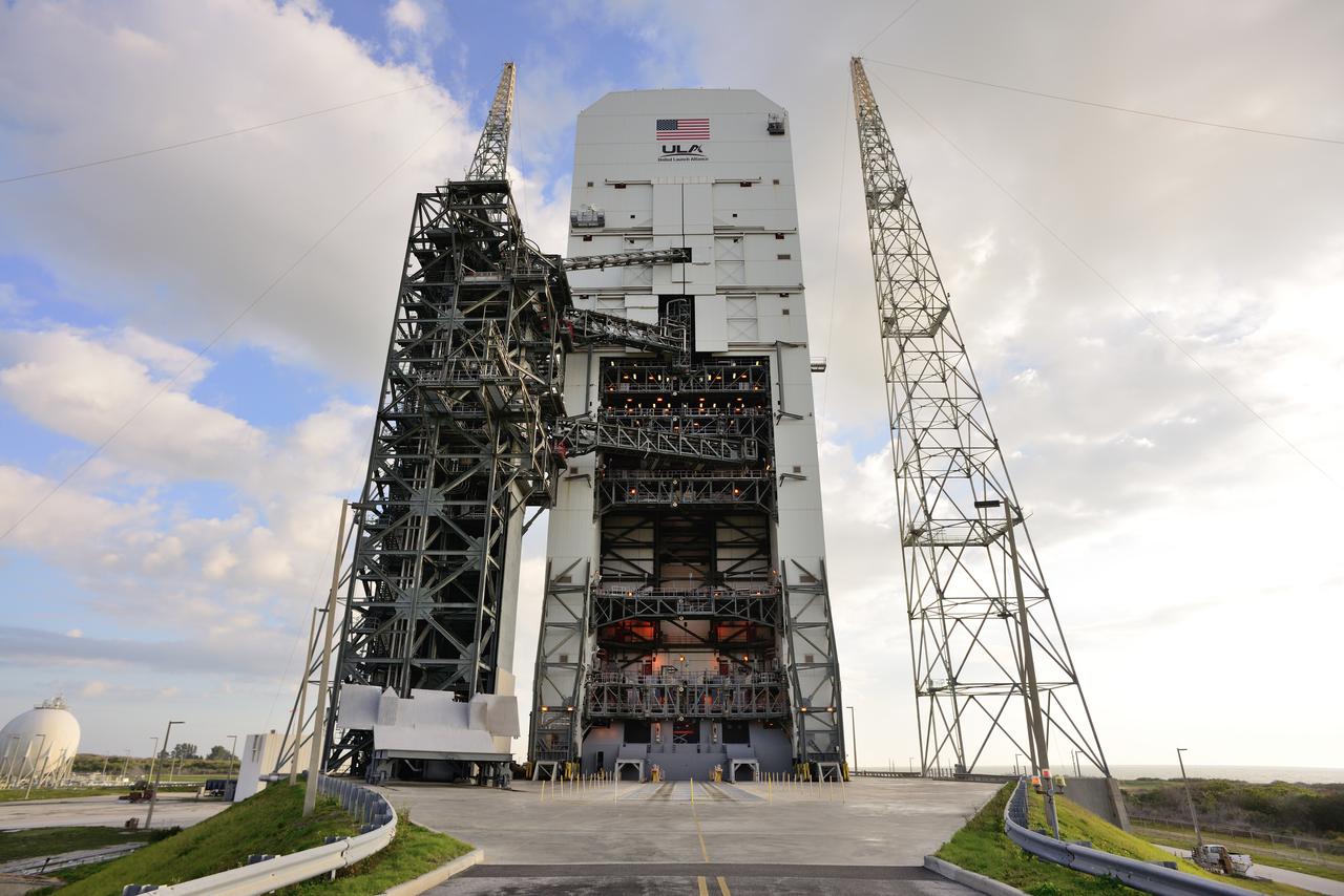 The launch pad for the ULA Delta IV Heavy used to launch Orion on Exploration Flight Test-1 (EFT-1) at Kennedy Space Center in Florida on March 20, 2014. Part of Batch image transfer from Flickr.