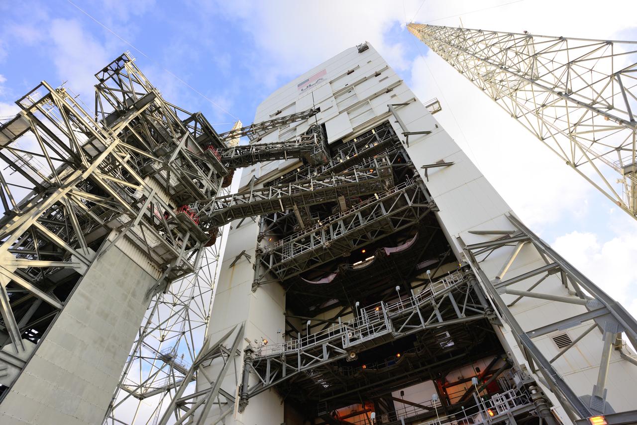 The launch pad for the ULA Delta IV Heavy used to launch Orion on Exploration Flight Test-1 (EFT-1) at Kennedy Space Center in Florida on March 20, 2014.  Part of Batch image transfer from Flickr.