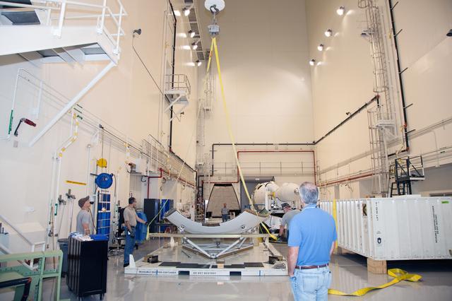 NASA image: Launch Abort System Ogive Panels