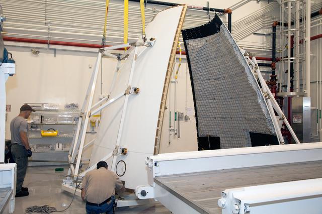 NASA image: Launch Abort System Ogive Panels