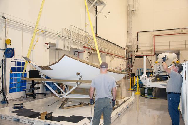 NASA image: Launch Abort System Ogive Panels