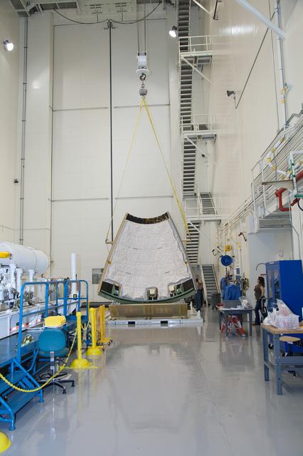 NASA image: Launch Abort System Ogive Panels