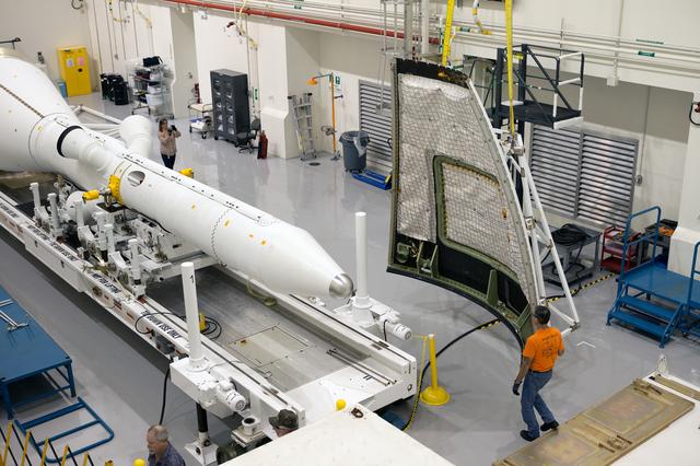 NASA image: Launch Abort System Ogive Panels