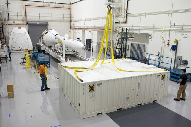 NASA image: Launch Abort System Ogive Panels