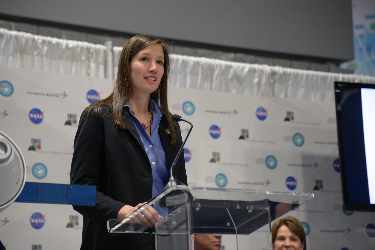 The winner of the high school portion of the Exploration Design Challenge is announced at the USA Science and Engineering Festival in Washington on April 25, 2014. Part of Batch image transfer from Flickr.