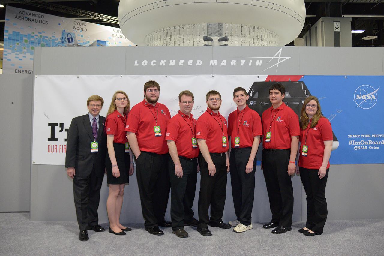 The winner of the high school portion of the Exploration Design Challenge is announced at the USA Science and Engineering Festival in Washington on April 25, 2014. Part of Batch image transfer from Flickr.