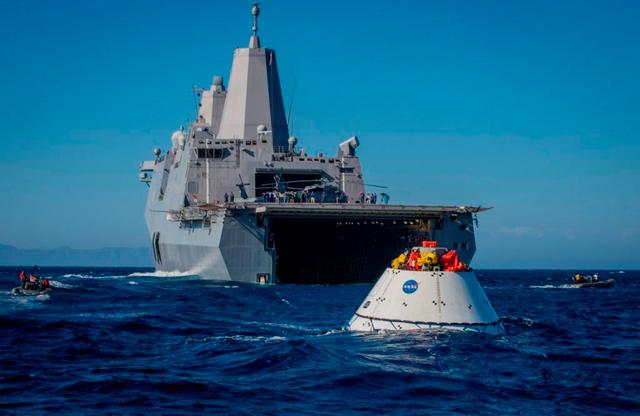 NASA image: Orion Underway Recovery Tests 3 & 4