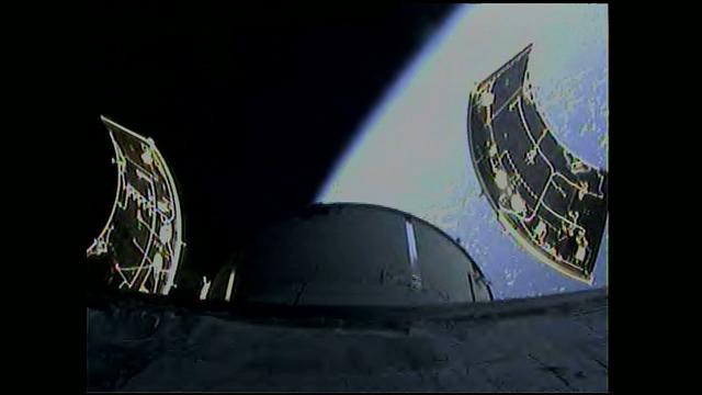 NASA image: Service Module Fairring Separation