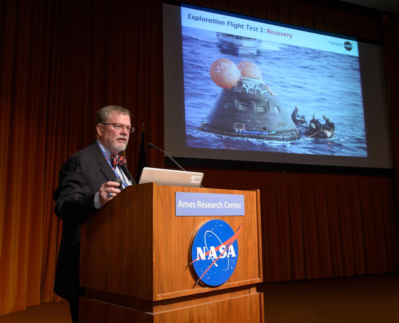 The Orion leadership visited Ames Research Center in California on March 2, 2015 to recognize the great work performed at the center in support of Orion's first flight, Exploration Flight Test-1 (EFT-1). Part of Batch image transfer from Flickr.