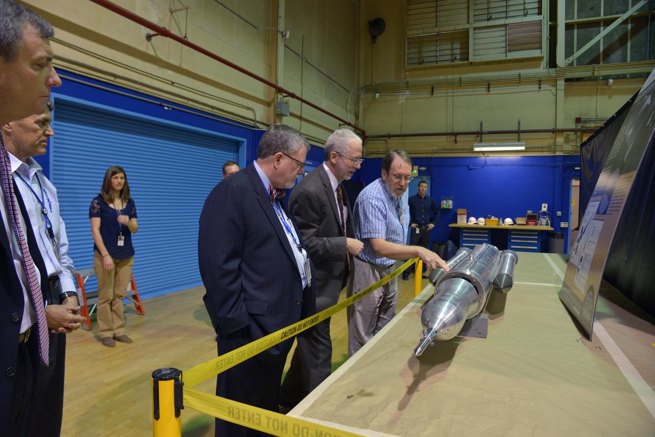The Orion leadership visited Ames Research Center in California on March 2, 2015 to recognize the great work performed at the center in support of Orion's first flight, Exploration Flight Test-1 (EFT-1). Part of Batch image transfer from Flickr.
