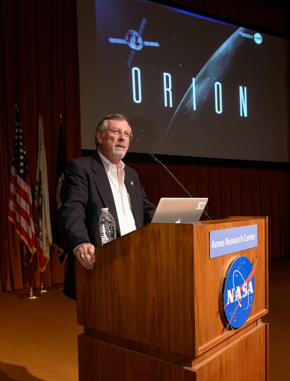 The Orion leadership visited Ames Research Center in California on March 2, 2015 to recognize the great work performed at the center in support of Orion's first flight, Exploration Flight Test-1 (EFT-1). Part of Batch image transfer from Flickr.