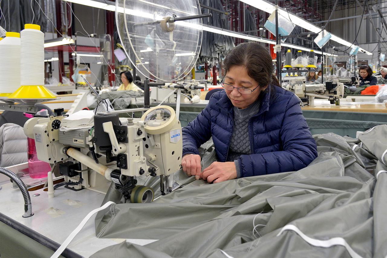 Orion leadership visited Airborne Systems in Santa Ana, California on March 5, 2015 to recognize the great work performed in support of Orion's first flight, Exploration Flight Test-1 (EFT-1). Part of Batch image transfer from Flickr.