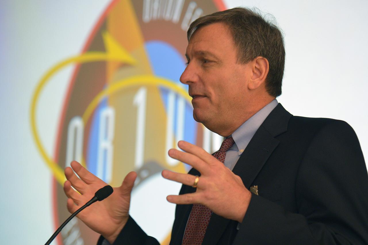 Orion leadership visited Airborne Systems in Santa Ana, California on March 5, 2015 to recognize the great work performed in support of Orion's first flight, Exploration Flight Test-1 (EFT-1).  Part of Batch image transfer from Flickr.