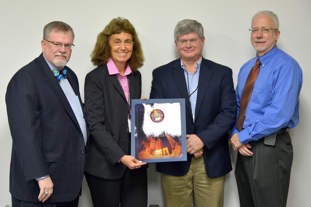 Orion leadership congratulates the Aerojet Rocketdyne team on their efforts in making Exploration Flight Test-1 (EFT-1) a success on March 10, 2015. Part of Batch image transfer from Flickr.