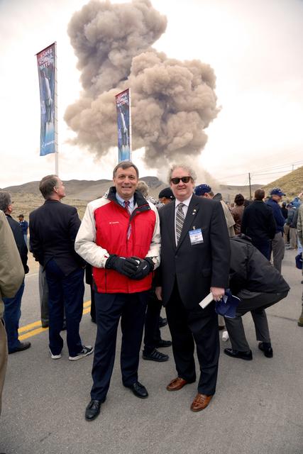 NASA image: QM1 Motor Firing