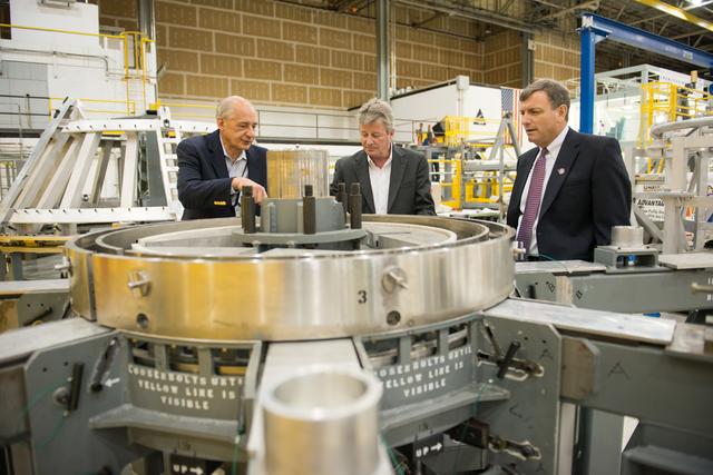 NASA image: Mark Kirasich visit