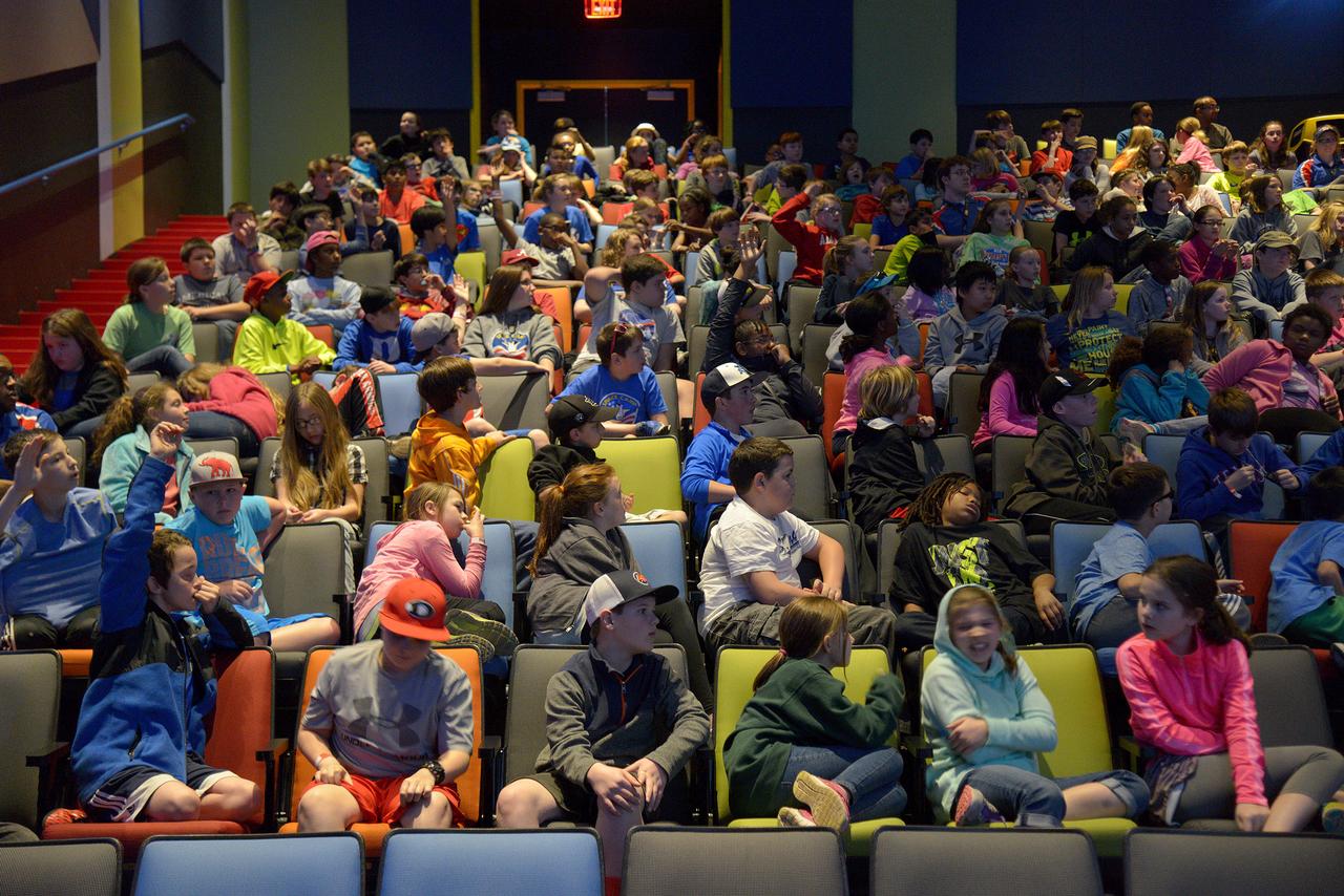 NASA, Lockheed Martin, and United Launch Alliance team speaks to a full house at the "Pass the Torch" event at US Space and Rocket Center in Huntsville, Alabama on March 18, 2015. Part of Batch image transfer from Flickr.