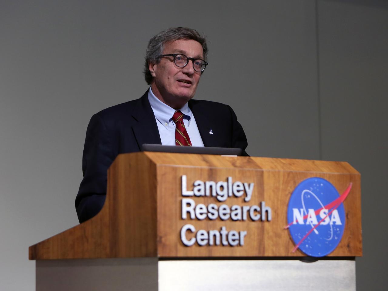 NASA and Lockheed Martin Orion leadership visit Langley Research Center in Hampton, VA on March 19, 2015 to celebrate the center's contribution to Orion's Exploration Flight Test-1 (EFT-1). Part of Batch image transfer from Flickr.
