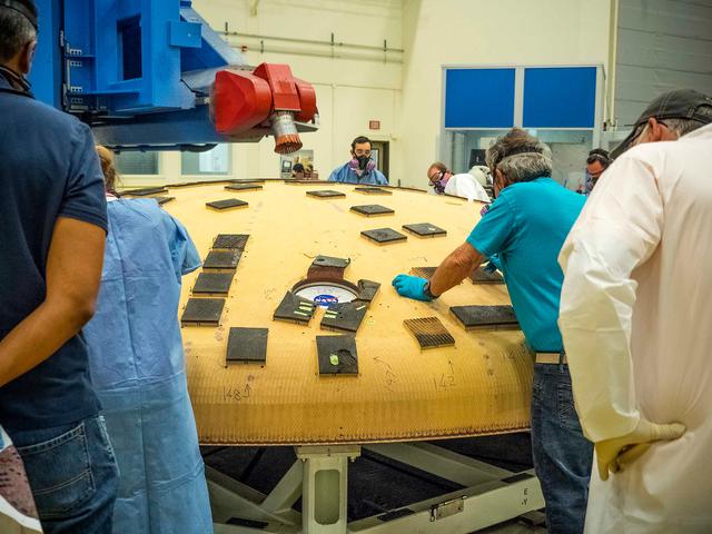 NASA image: Studying Orion's Heat Shield