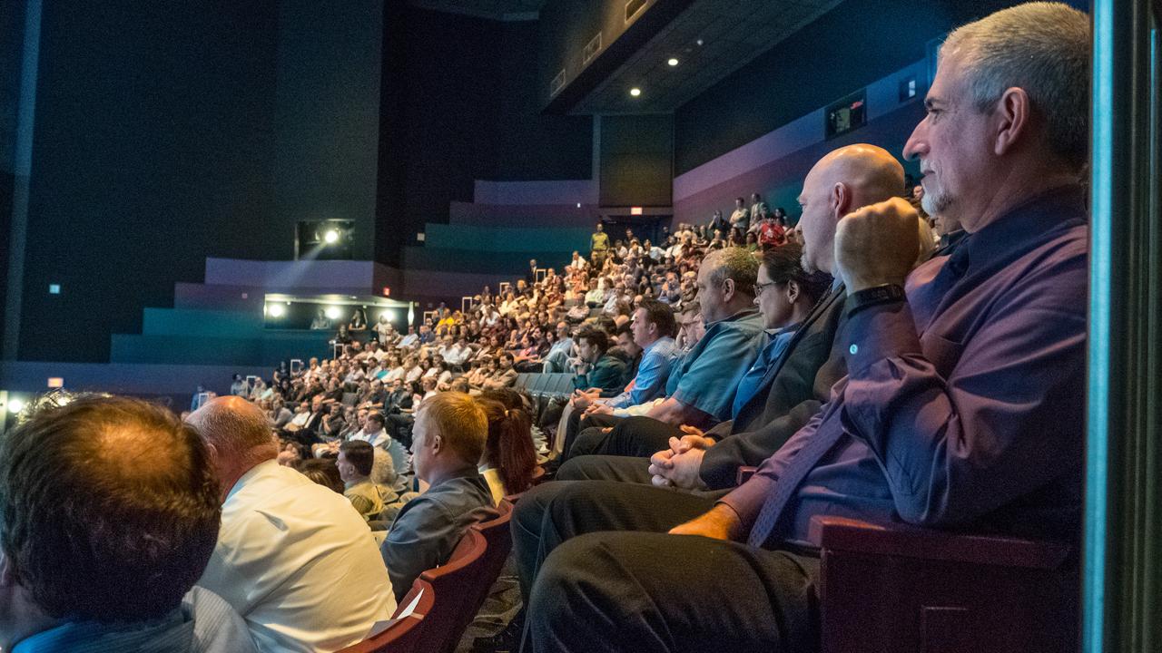 The Orion team gathers at Space Center Houston on May 20, 2015 to celebrate their accomplishments on Orion's first flight, Exploration Flight Test-1 (EFT-1). Part of Batch image transfer from Flickr.