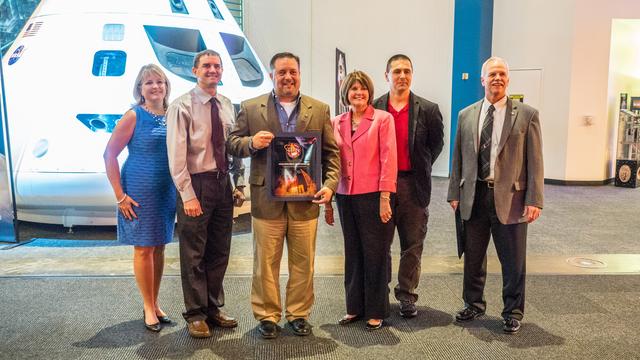 NASA image: Orion recognizes Houston team members