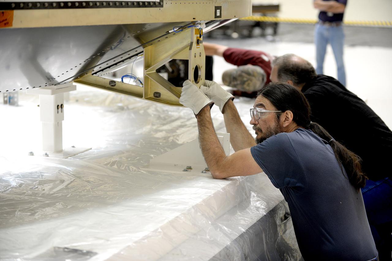 The Orion Crew Module Adapter simulator arrives at NASA Glenn's Plum Brook Station Space Power Facility in Sandusky, Ohio on June 24, 2015. Part of Batch image transfer from Flickr.