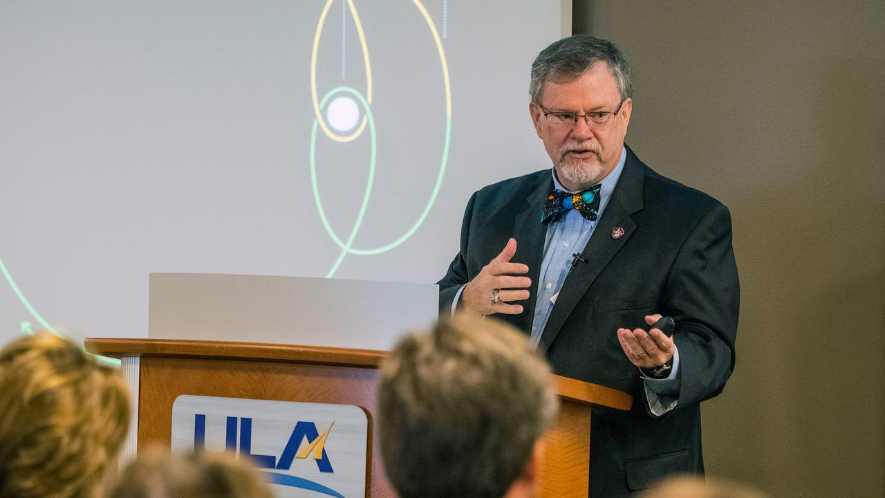 The Orion team visits United Launch Alliance in Denver, Colorado on July 14, 2015 to recognize their efforts in making Exploration Flight Test-1 (EFT-1) a success. Part of Batch image transfer from Flickr.