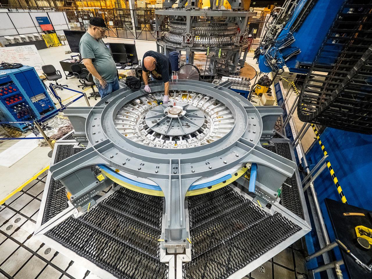 First weld of Orion Exploration Mission 1 crew module
