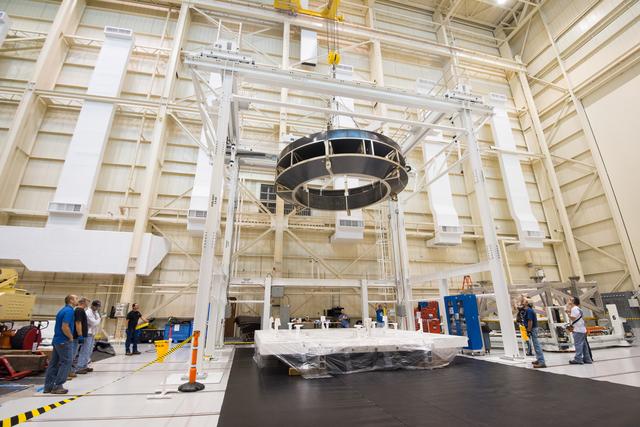 NASA image: NASA Service Module testing at Plum Brook